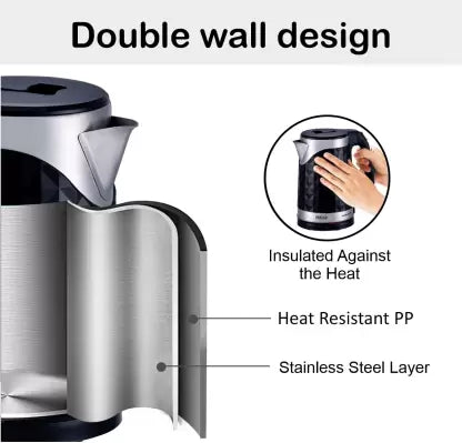 Inalsa Diamante Electric Kettle (1.8 L, Black) Inalsa Diamante Electric Kettle (1.8 L, Black)